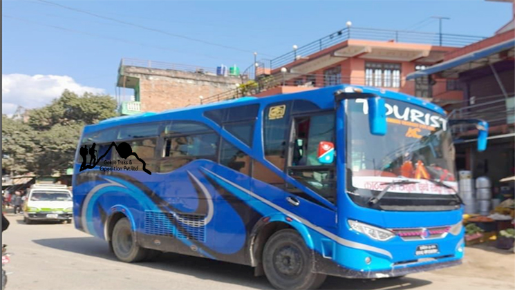 Kathmandu to Syapru Besi bus transfer service